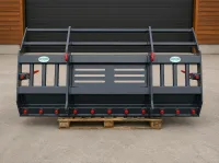 8 ft Contractor Spec JCB Q-Fit Muck Fork – Image 1