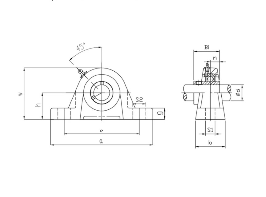 UCP206-3RS Pillow Block Bearing – To Suit 30 mm Shaft – Image 2