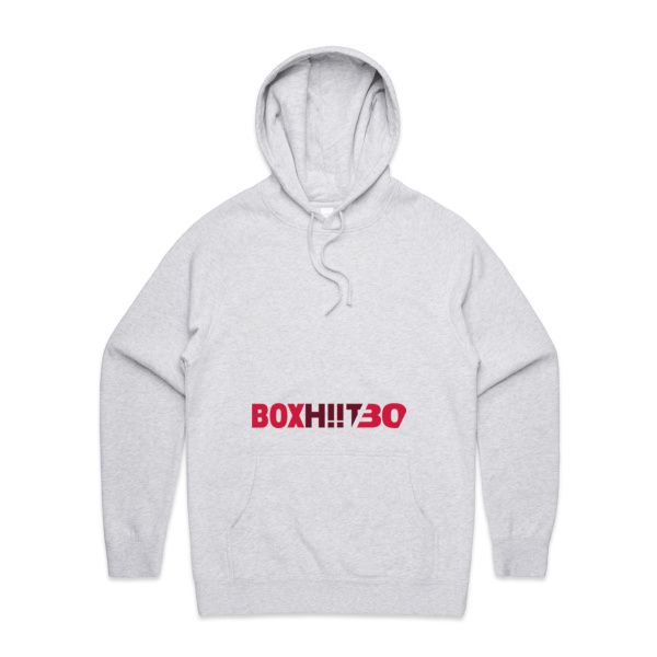 Mens Supply Hood – XL, White Marle