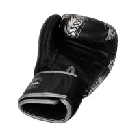 Twins Special Black & Silver Dragon Boxing Gloves – Image 3