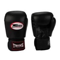 Twins Special Black Boxing Gloves – Image 1