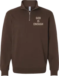 God is Enough 1/4 Zip – Image 3