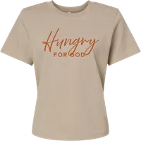 Hungry for God Short Sleeve T-shirt – Image 3