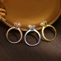 1-10 Carat Solitaire Moissanite Engagement Ring – Image 7