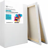 Panza pe sasiu artist 370g, bumbac 100%, diverse marimi – Image 1