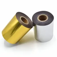 Foiță metalică de imitație rola GOLD 120 m – Image 2