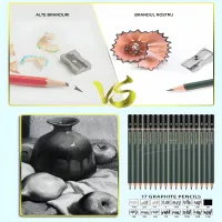 Set profesional schițe/desen – 43 piese – Image 8