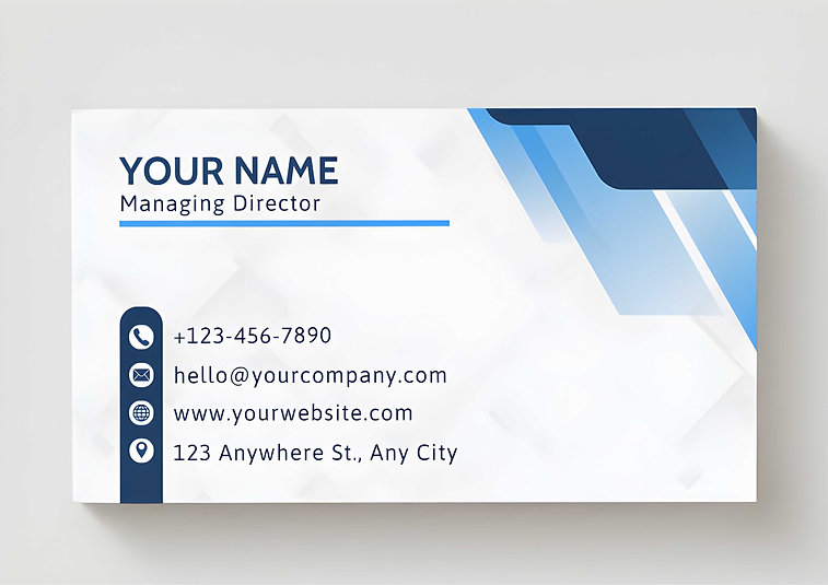 Business  Cards – 2" x 3.5" U.S. Standard, Horizontal, 500, Full Color Front & Back , 14 pt. Gloss, None