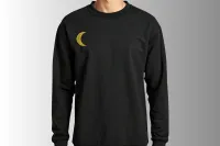 Embroidered Crewneck Sweatshirt – Image 4