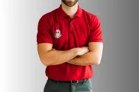 Embroidered Polo Shirt – Image 2