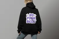 DTG Hoodie Sweatshirt – Image 1