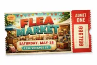Custom Event Ticket Design – Image 1