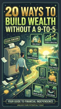 20 Smart Ways to Build Wealth Without a 9-to-5 – PDF Download