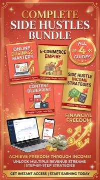 The Complete Side Hustles Bundle - All 4 Guides – PDF Bundle