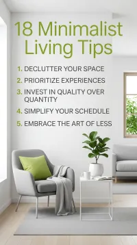 18 Minimalist Living Tips for a Stress-Free Life – PDF Download