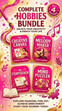 The Complete Hobbies Bundle - All 4 Guides – PDF Bundle