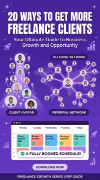 20 Ways to Get More Freelance Clients – PDF Download