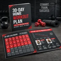 30-Day Home Workout Plan for Rapid Fat Loss – PDF Download