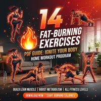 14 Fat-Burning Exercises You Can Do at Home – PDF Download