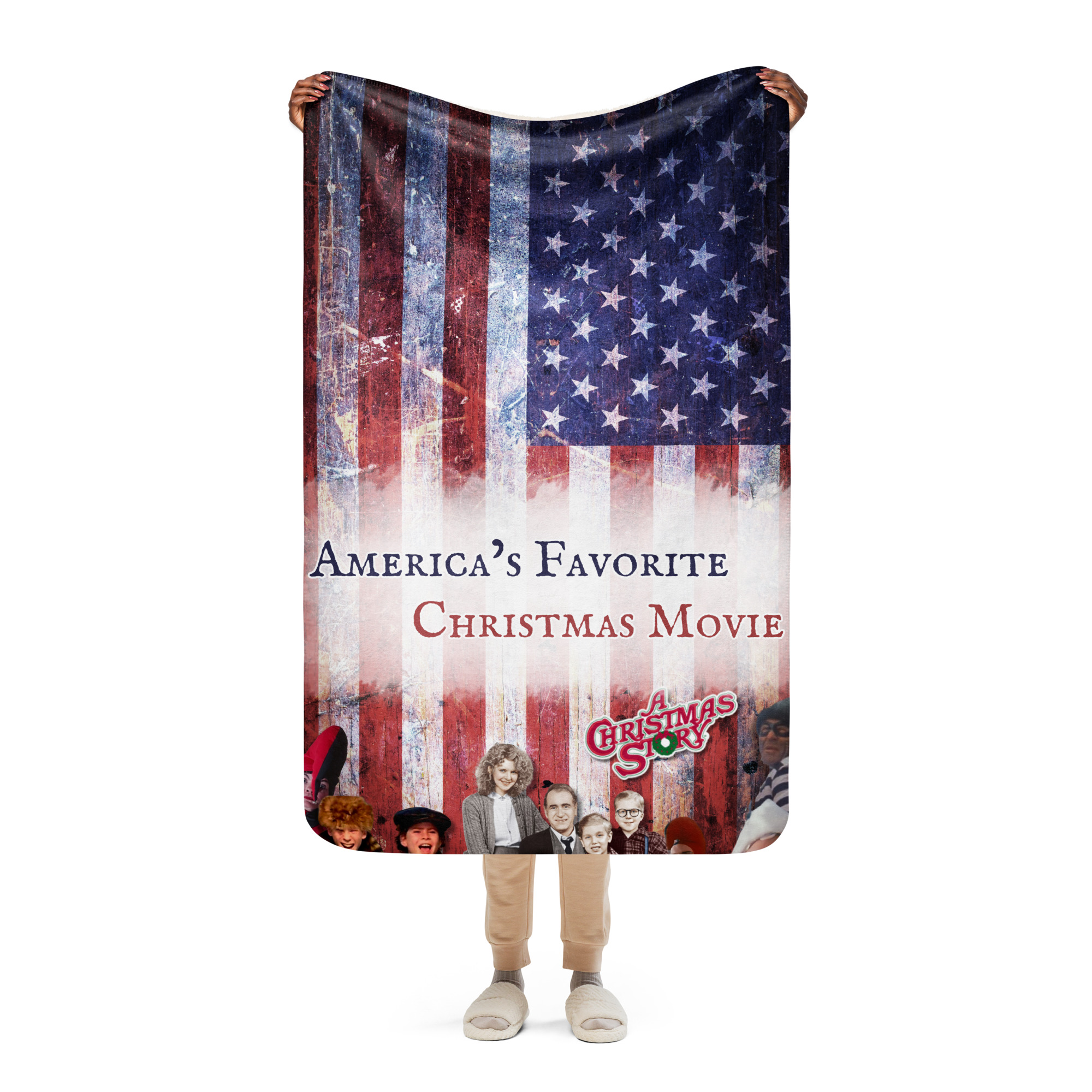 America's Favorite Christmas Movie Blanket  Custom Made by: A Christmas Story Family™ – Image 3