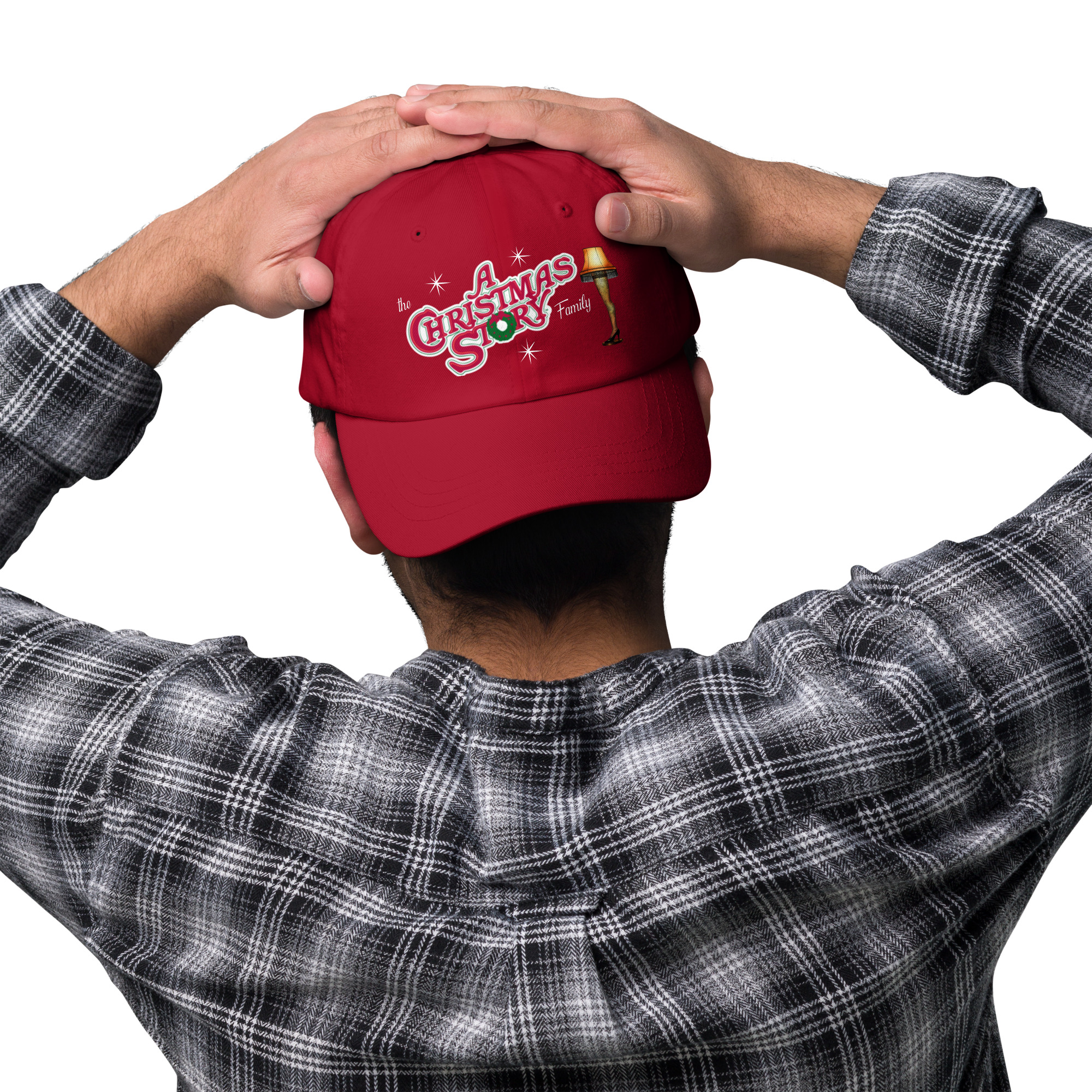 “The A Christmas Story Family” Classic Logo Dad & Mom Hat ✨ – Image 2