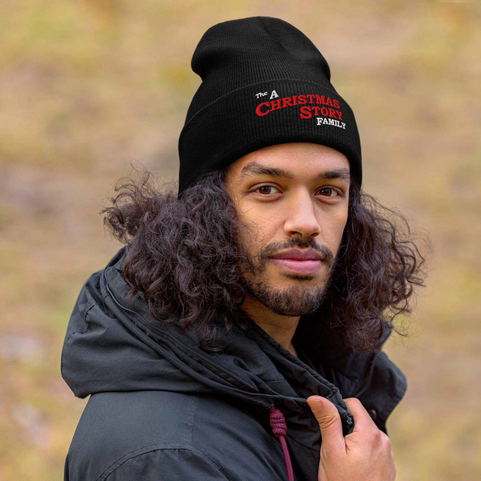Cuffed Beanie: A Christmas Story Family Style – Image 3