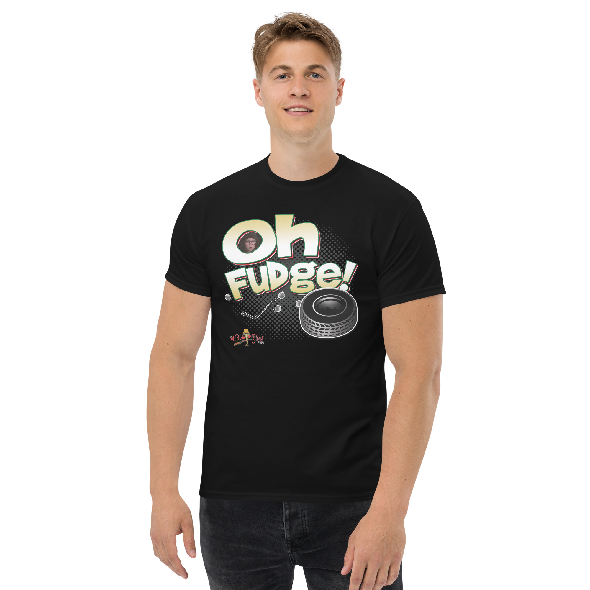 "Oh Fudge!" Tire Iron T-Shirt | Custom Made by: A Christmas Story Family™ – Image 1