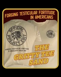 Official Project Grit OG Shirt- Sand – Image 1