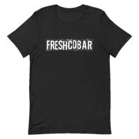 Freshcobar Basic Logo Unisex T-Shirt – XS, Black Heather