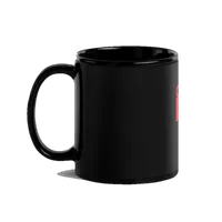 NOS Only House Music Black Glossy Mug – Image 2