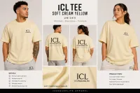 ICL Essential Tee-Soft Butter – Image 1