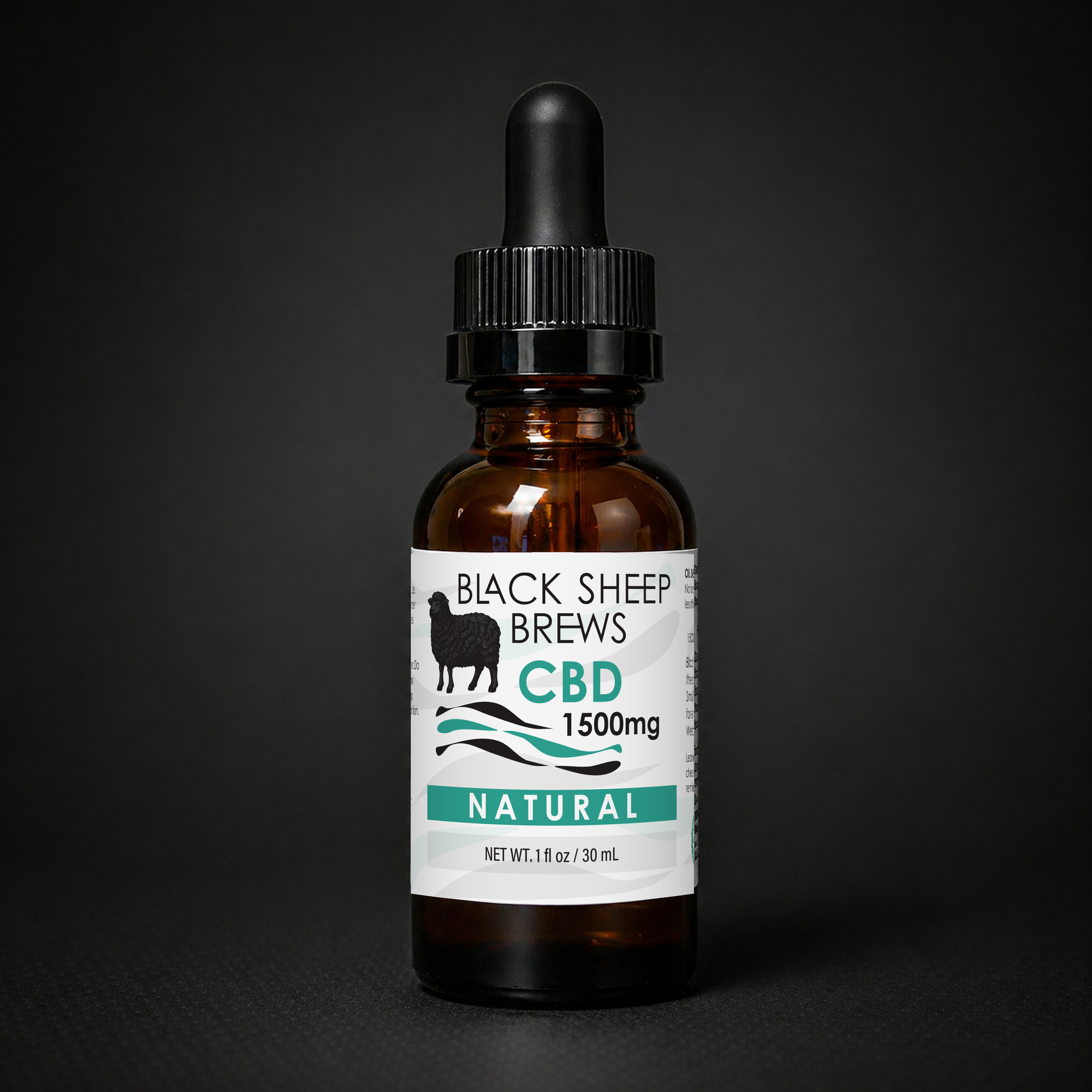CBD Drops - Natural - 1500 mg – Image 1