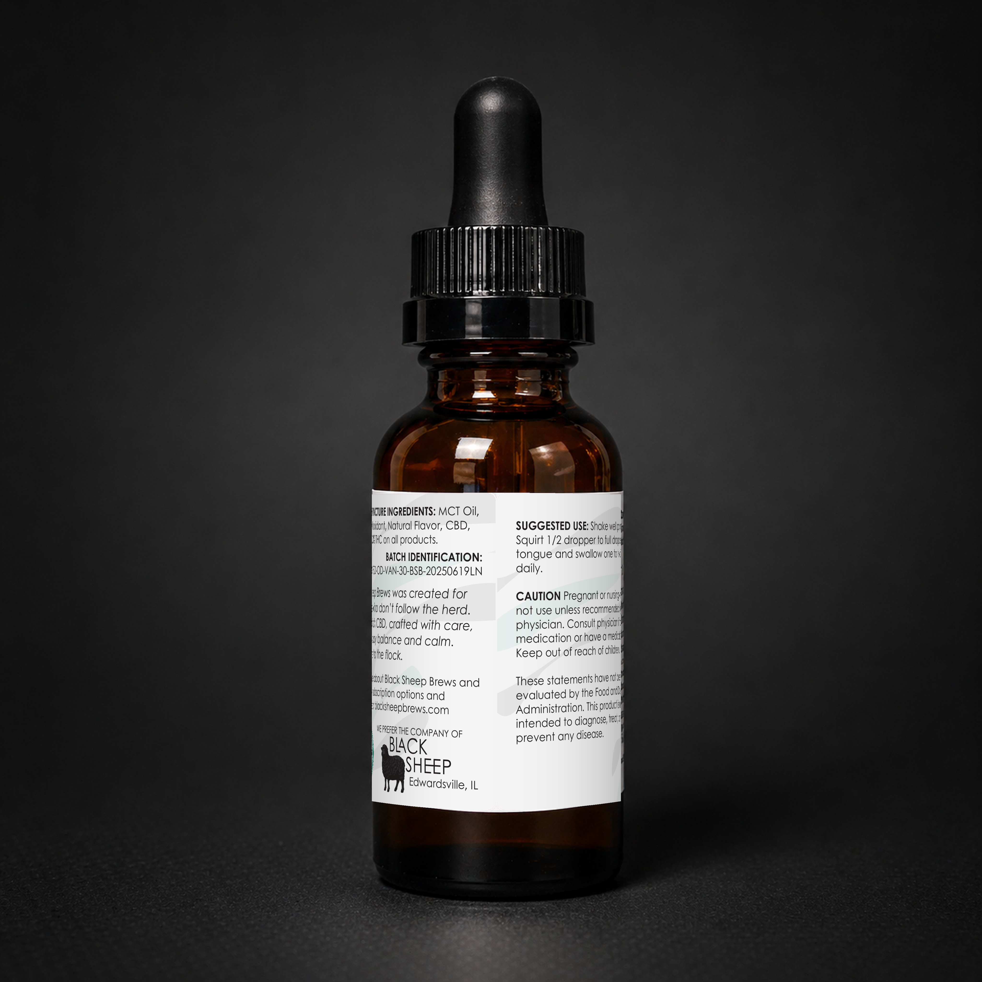 CBD Drops - Vanilla - 1500 mg – Image 3