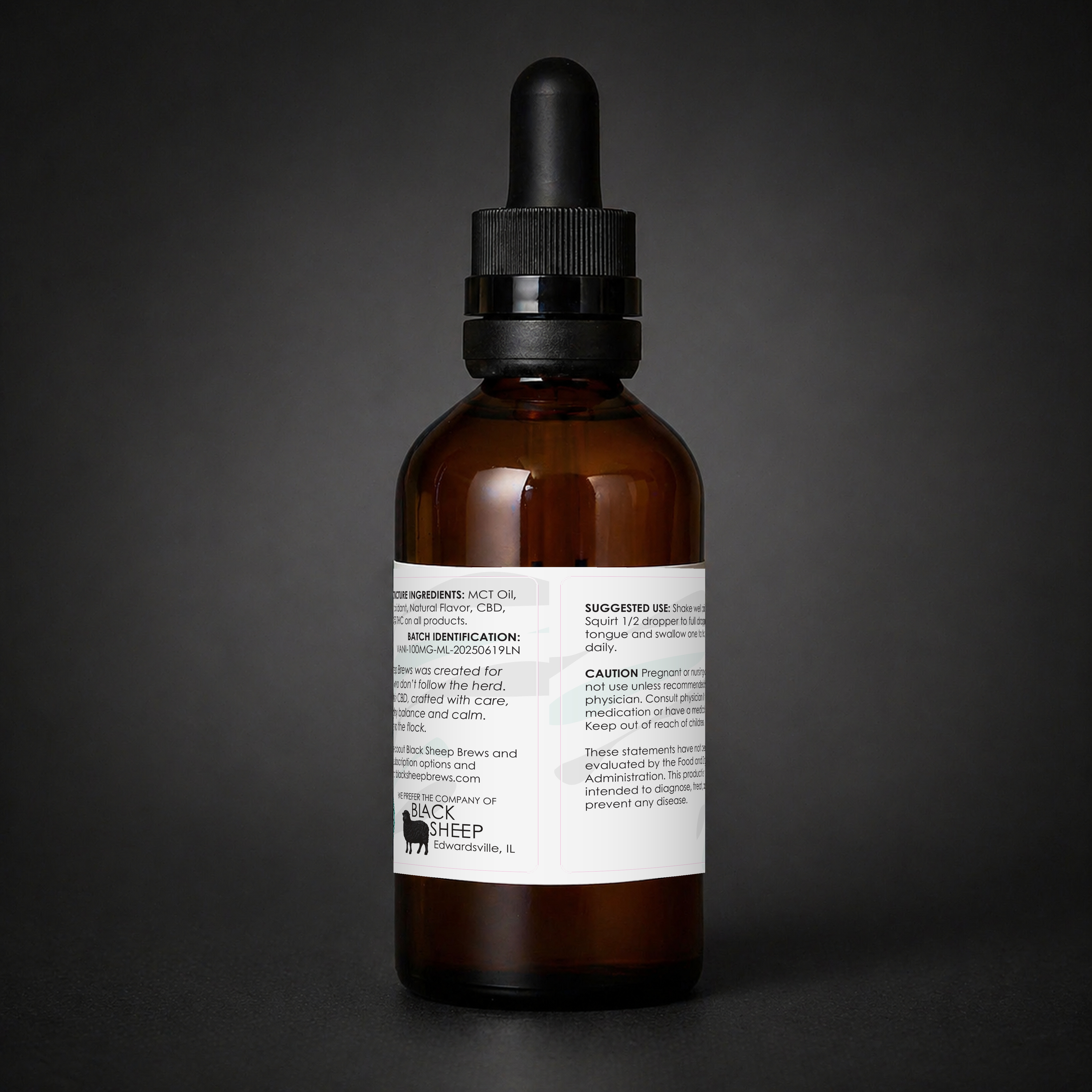 CBD Drops - Vanilla - 9000 mg – Image 4
