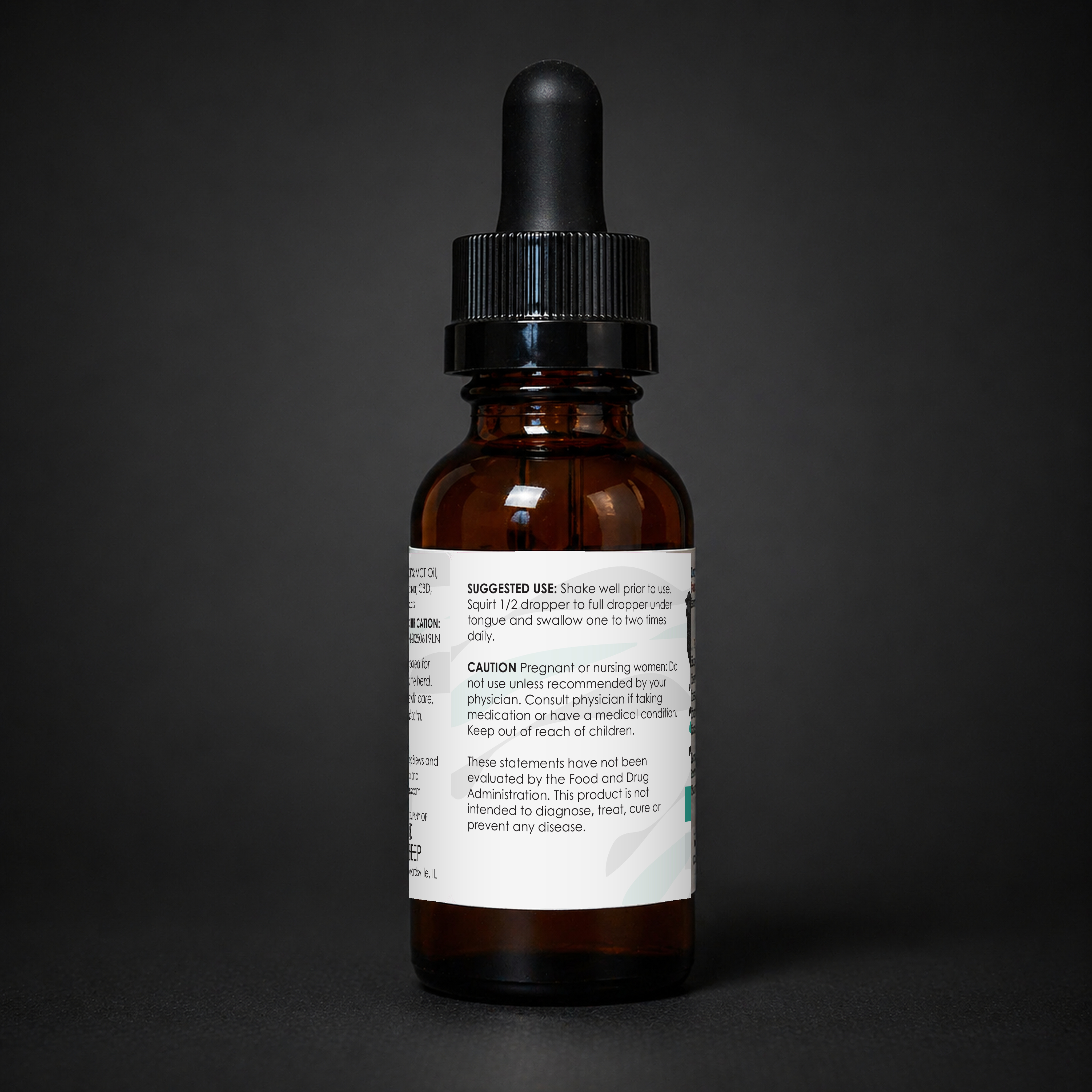 CBD Drops - Vanilla - 3000 mg – Image 4