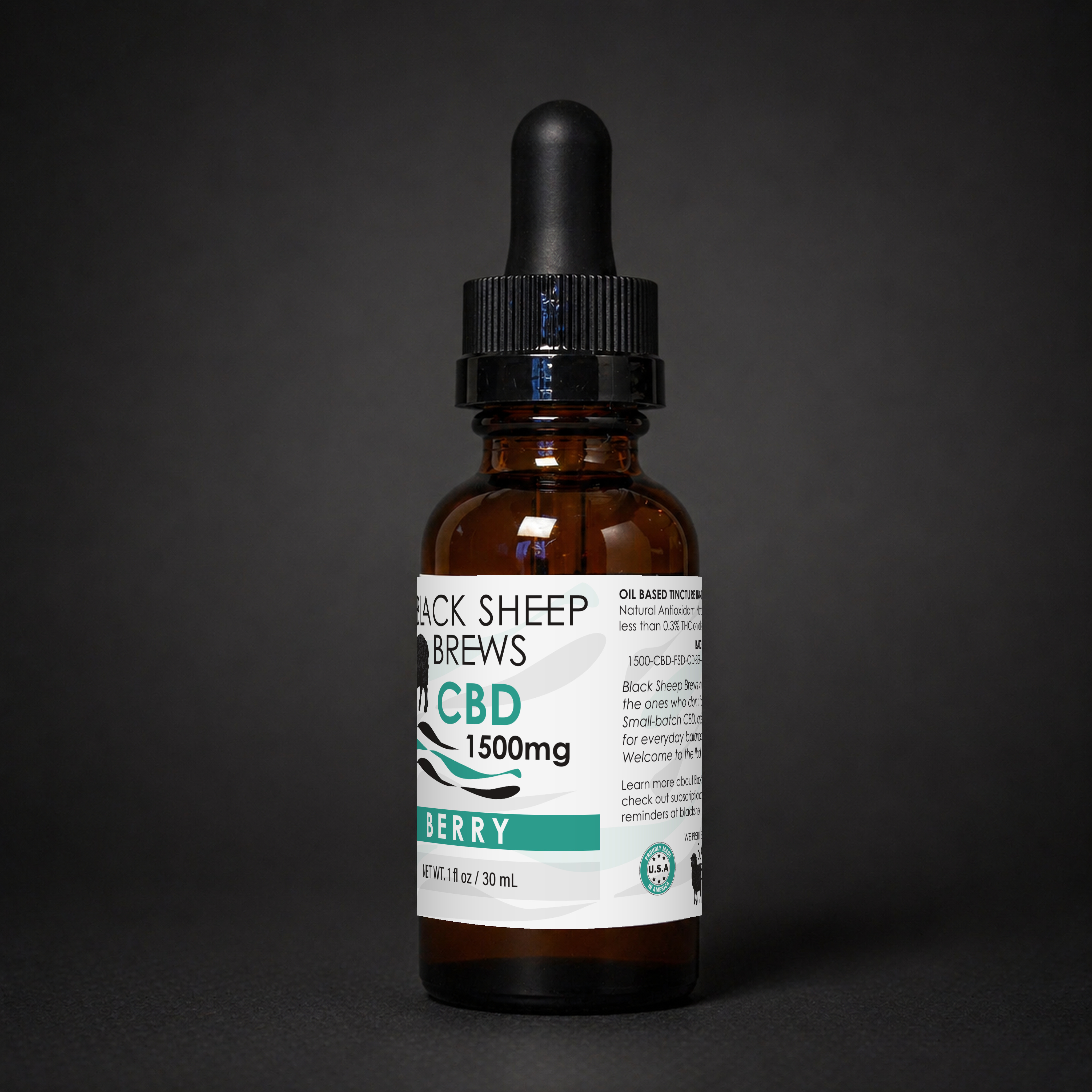 CBD Drops - Berry - 1500 mg – Image 3