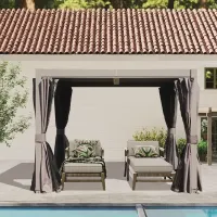 LOUVERED PERGOLA - 72MPH (ALUMINUM) – 10x10