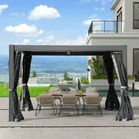 LOUVERED PERGOLA - 60MPH (ALUMINUM FRAME) – Image 1