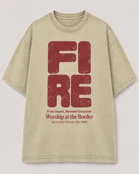 FIRE Conference Tee – Sand, XL