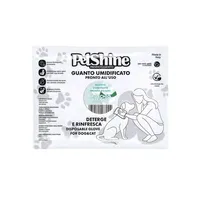 PetShine волога тканинна рукавичка з ароматом білого мускусу для очищення собак і котів, 1 шт – Image 1