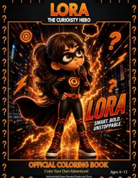 Lora's Coloring Book — The Curious One – Image 2