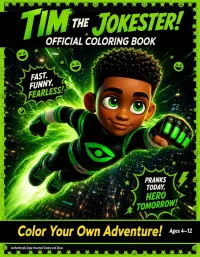 Tim the Jokester Official Coloring Book – Image 2