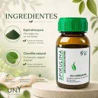 Spirulina con Clorofila Natural – 120 Cápsulas – Image 4
