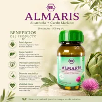 ALMARIS – Alcachofa + Cardo Mariano | 60 Cápsulas – Image 2