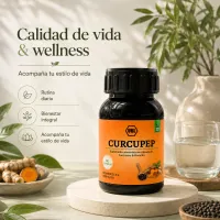 CURCUPEP – Curcumina + Pimienta | 60 Cápsulas – Image 3