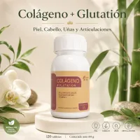 Colágeno + Glutatión – Piel, Cabello, Uñas y Articulaciones – Imagen 1