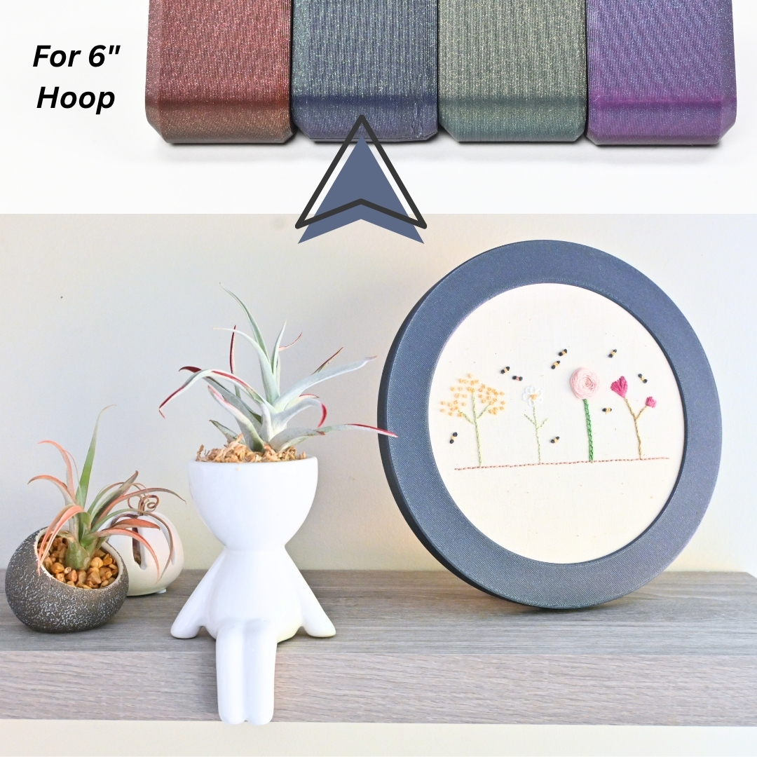 Hoop Frame-Round 6 inch – Image 3