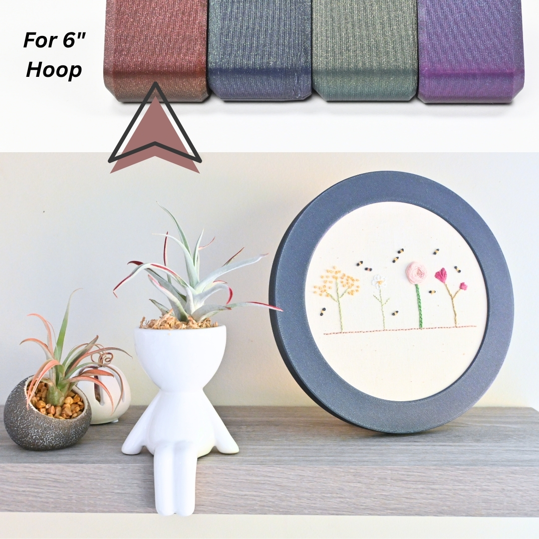 Hoop Frame-Round 6 inch – Image 2