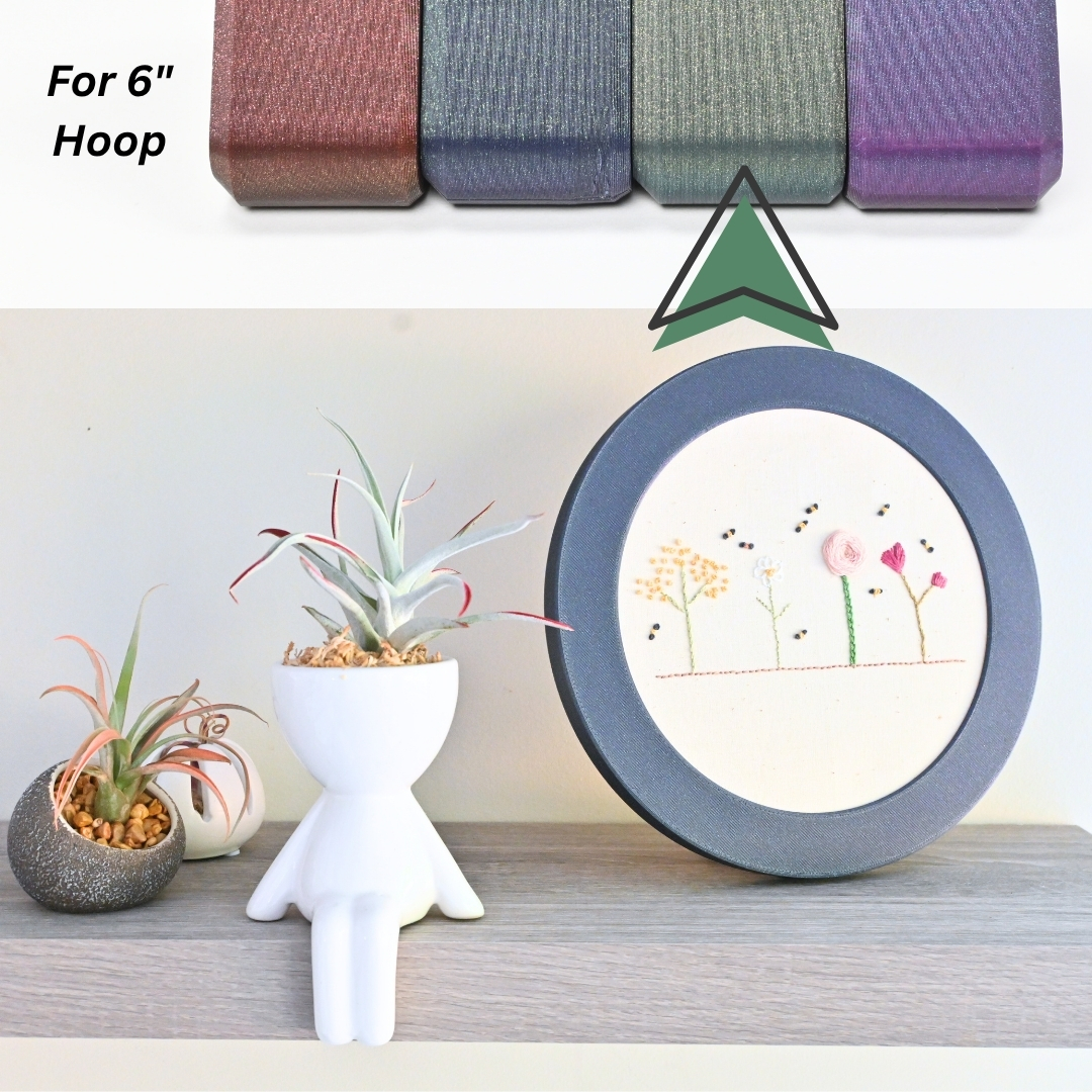 Hoop Frame-Round 6 inch – Image 4