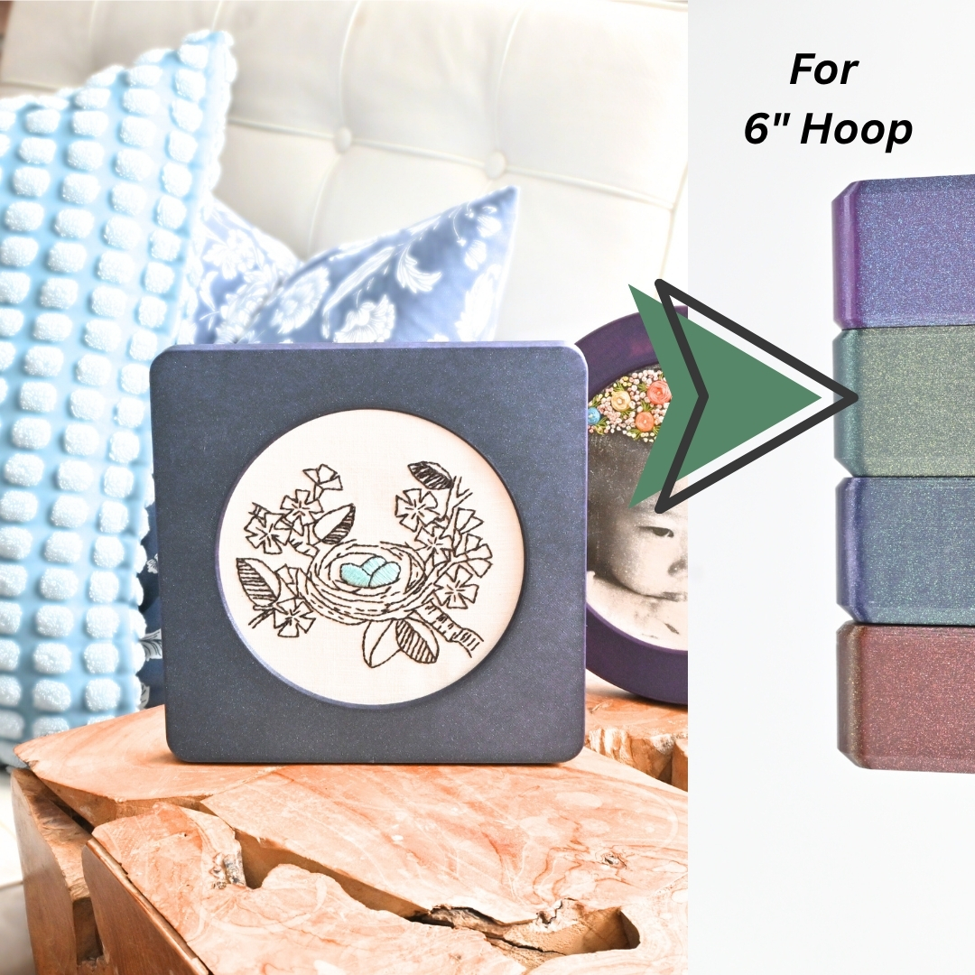 Hoop Frame Square 6 inch – Image 3